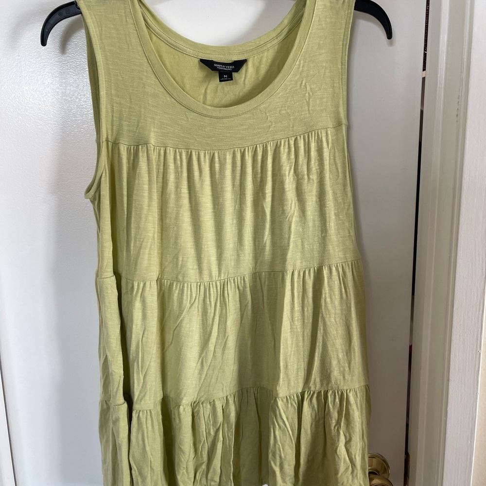 Simply Vera Wang Tank Top Sz. M